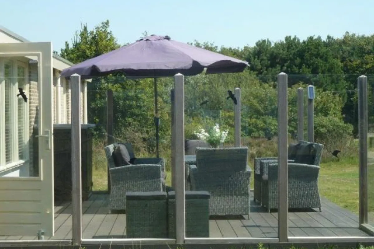 Groot terras , loungeset
