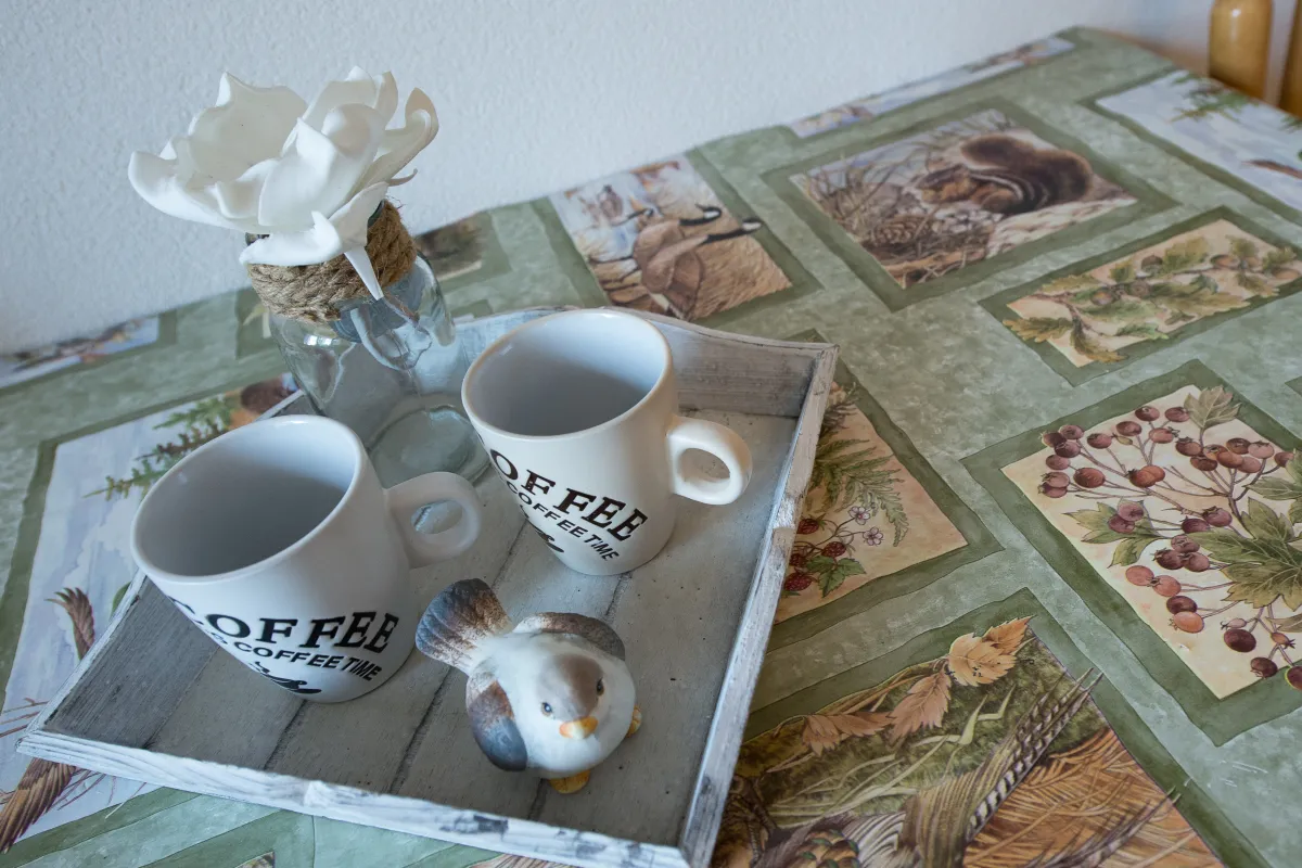 koffie en thee tafel