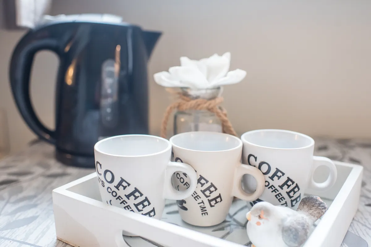 koffie en thee tafel