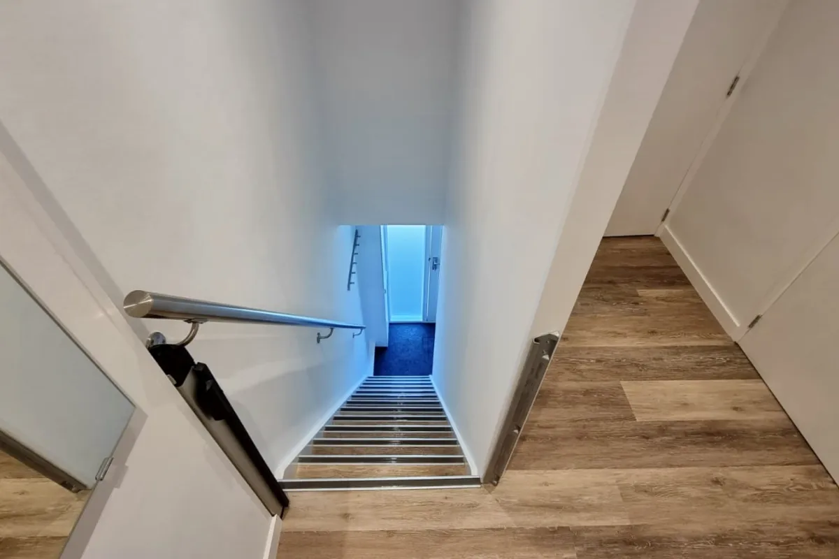 Trap met traphekje