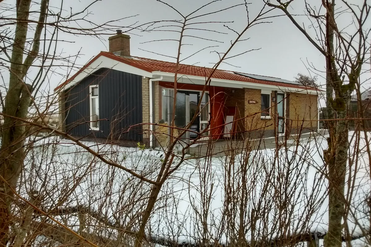 Winter's kiekje.  Skutehon een fijne place to be in alle jaargetijden