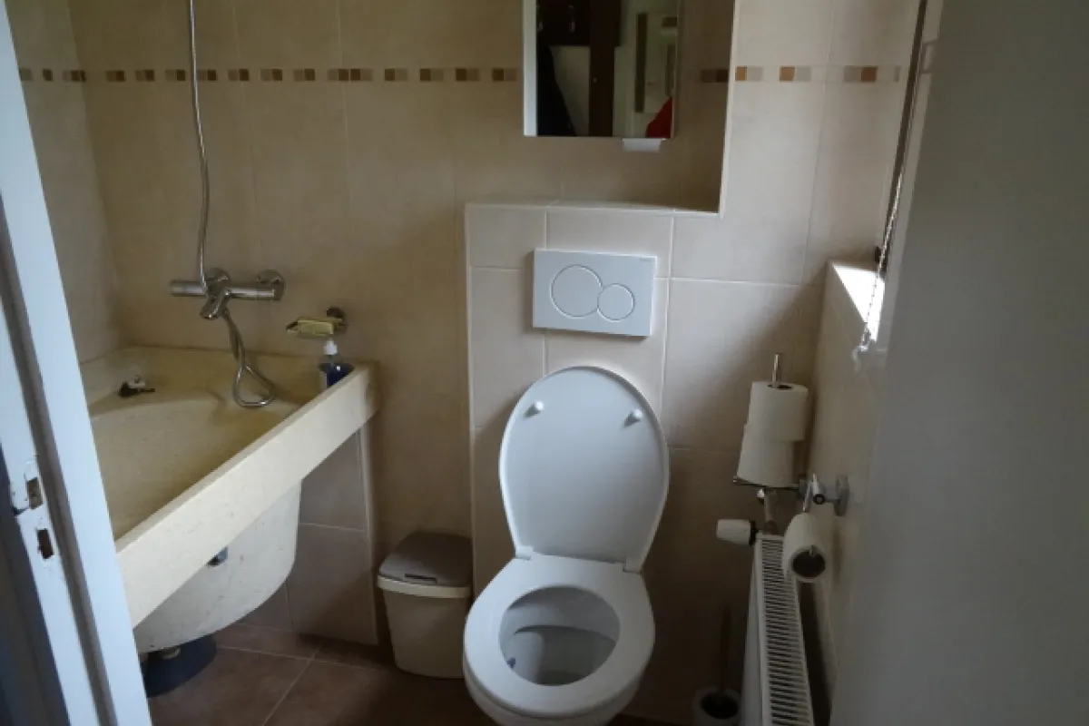 Toilet met lavet