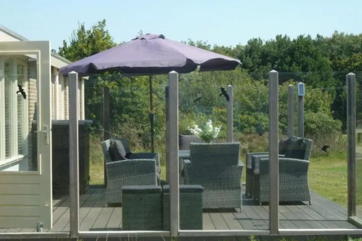 Groot terras , loungeset