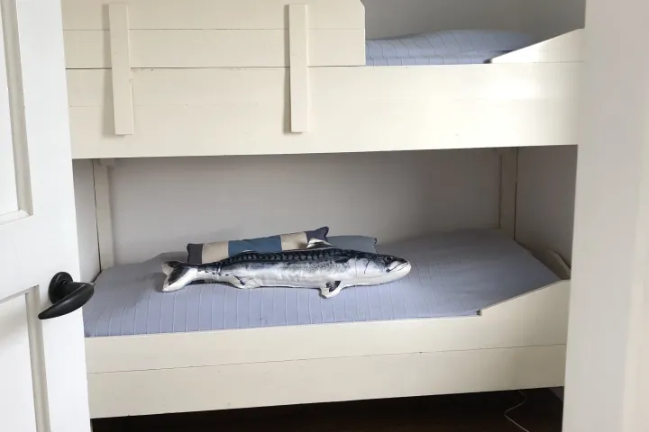 Slaapkamer met stapelbed