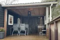 Chalet En-Negen, overdekt terras